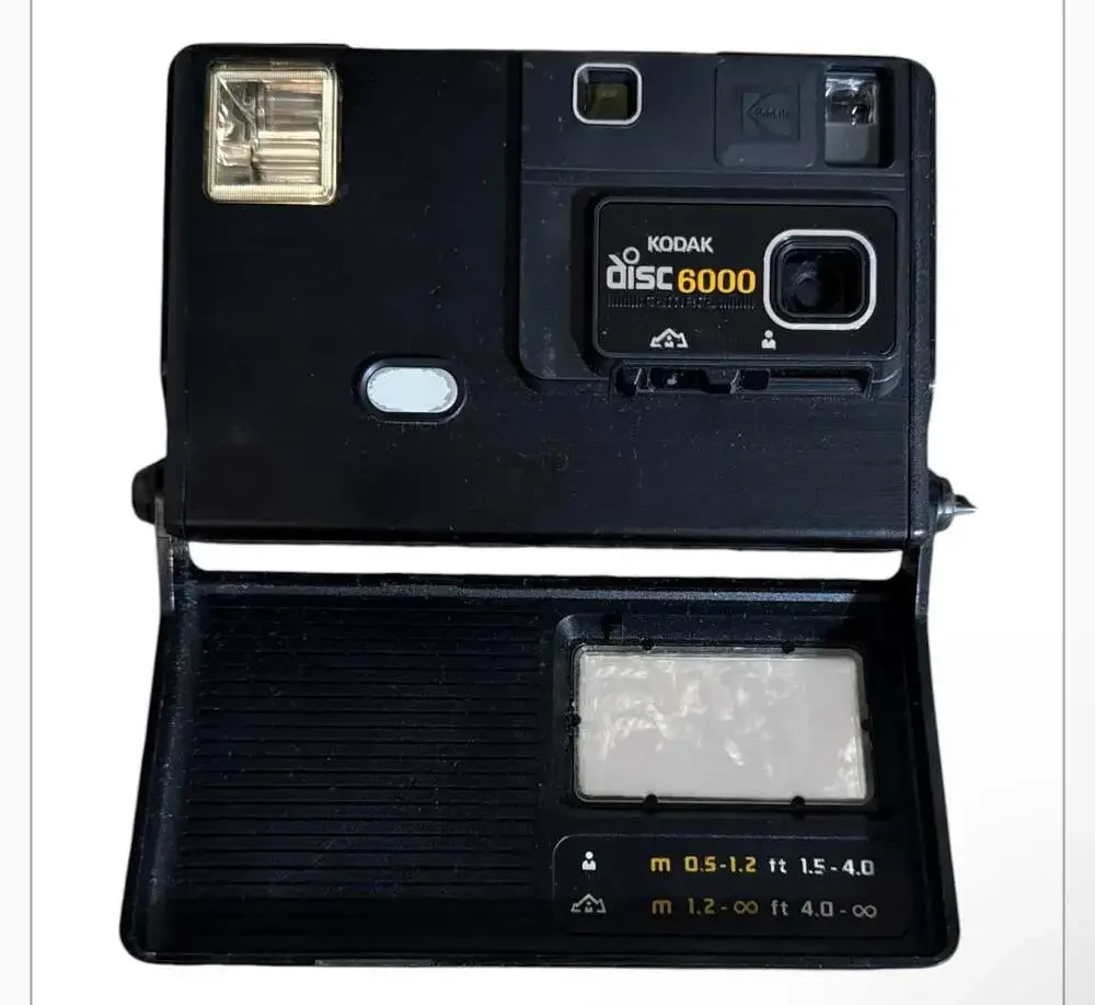 Vintage Kodak Disc 6000 Folding Point & Shoot Film Camera